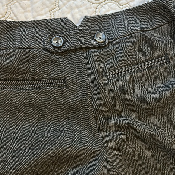 Anthropologie Cuffed Wide Leg Trousers size 2 - Picture 4 of 6